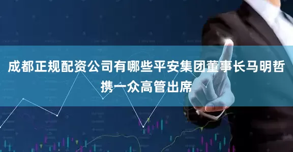成都正规配资公司有哪些平安集团董事长马明哲携一众高管出席